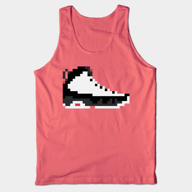 8-bit Jordan 9s Tank Top by soujohn